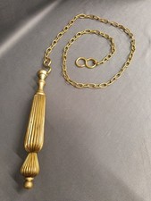 BRASS HIGH LEVEL CISTERN LOO