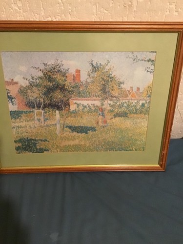Vintage oakgild framed print - a,