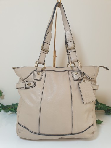 Linea shoulder tote - , cream