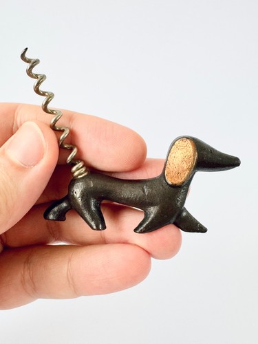 Vintage corkscrew dachshund - vintage,