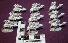 9 Museum Miniatures Midianite camel riders 15mm fine scale metal model figures.