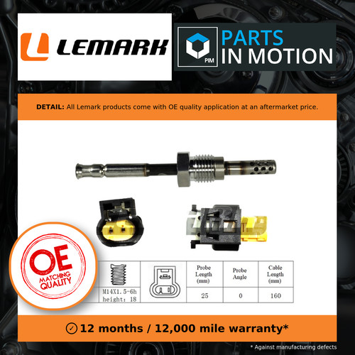 Exhaust temperature sensor - exhaust,