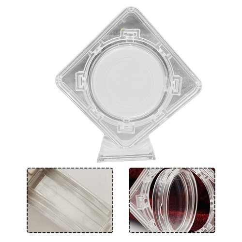Acrylic coin display case with - coin,