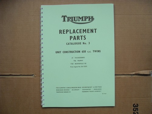 Triumph t120 tr6 - t120,tr6,6t, book