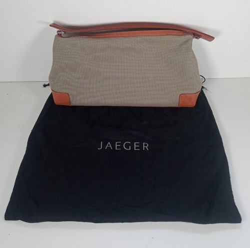 Jaegar khaki canvas handbag - khaki,