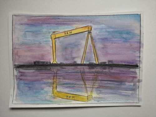 Harland and wolff - harland, cranes