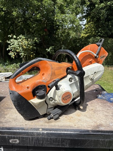 Stihl saw ts410 petrol - saw,