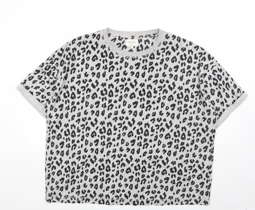 Preworn womens grey animal - grey,
