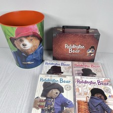 Paddington Bear DVD Complete Collection Box Set + Peru Popcorn Bucket Promo Item