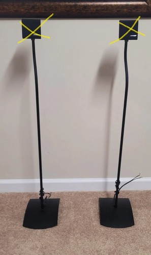 Oem bose ufs floor stands - bose, ufs-20