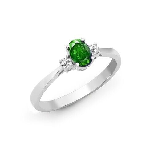 Real emerald and - real, ring