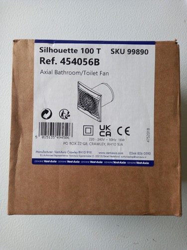 Vent axia 454056 - b, silhouette