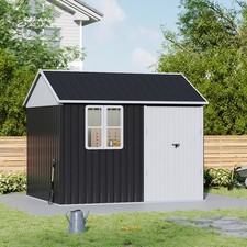 10 x 8FT Metal Garden Shed