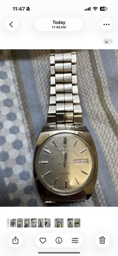 Seiko date vintage - seiko, silver