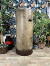 Vulcanized Fiber Barrels Fabric Bin 30s Antique textile mill Industrial Salvage