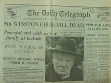 10 reprinted old newspapers