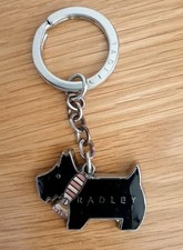Radley Enamel Black Keyring