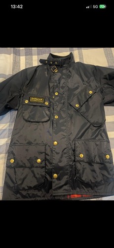 Barbour men jacket size m - men's,