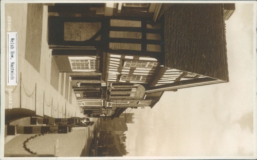 Real photo nantwich welsh - , row