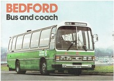 BEDFORD CF SB VAS YLQ YMT BUS/COACH CHASSIS ORIG. 1979 FACTORY UK SALES BROCHURE