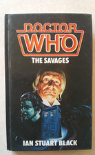 Doctor Who The Savages, Ian Stuart Black, 1st Edition Hardback