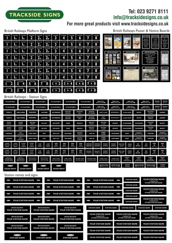 British railways station signs - railways,