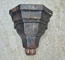 Antique cast iron rain hopper - antique,
