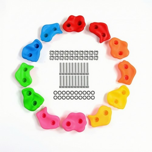 Pieces climbing holds with - 10,