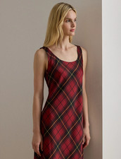 Ralph Lauren Plaid Satin