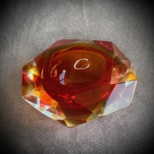 Murano sommerso glass - murano, bowl