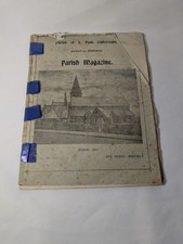 Parish Magazine Whitley & Monkseaton St Paul Cullercoats 1911