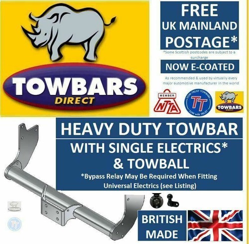 Towbar for transit - towbar, cab