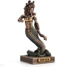 Medusa Bronze Miniature Statue