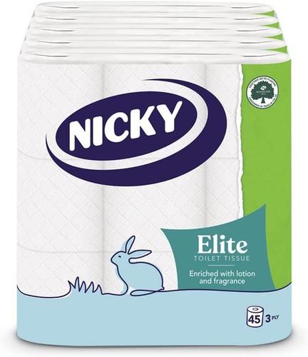 Nicky elite 3ply - nicky, toilet