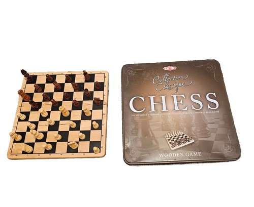 Tactic wooden chess set game - set,