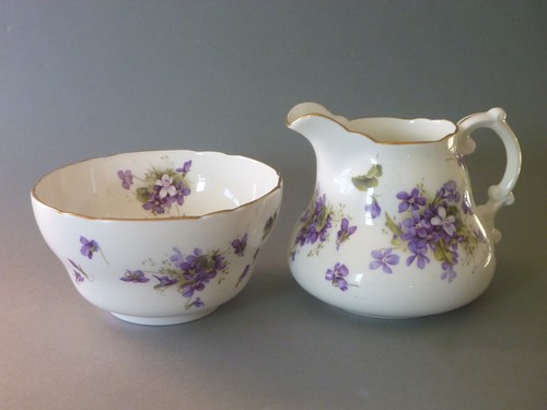 Hammersley violets milk - milk, jug