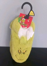Dr Seuss The Grich Kids 12 1/2-3 1/2 Year Old Slipper Socks Brand New B#I