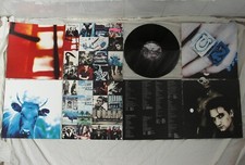 U2 ACHTUNG BABY 1st UK EUROPE PRESS: ORIGINAL PRINTS, INNER SLEEVE, LYRIC INSERT