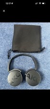 AKG Y50 Black Wired On-Ear Headphones with Mic & Pouch - VGC - Foldable 3.5mm
