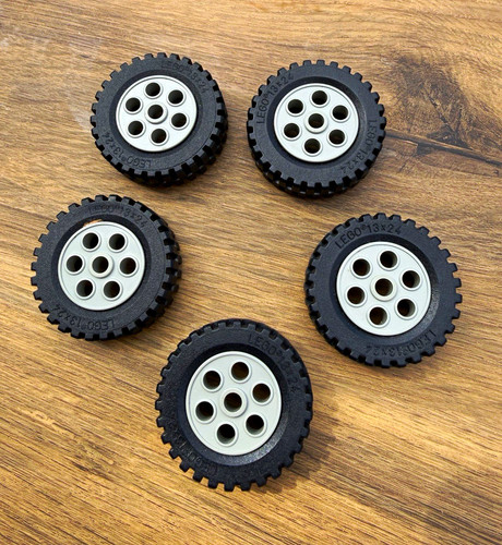 Lego vintage wheel tyre - &,