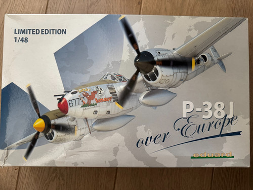 Eduard 38j over europe - 1/48,