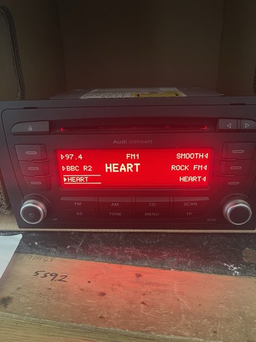 Audi concert radio - concert, cd