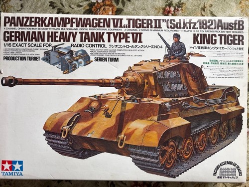 Tamiya king tiger - tamiya, rc