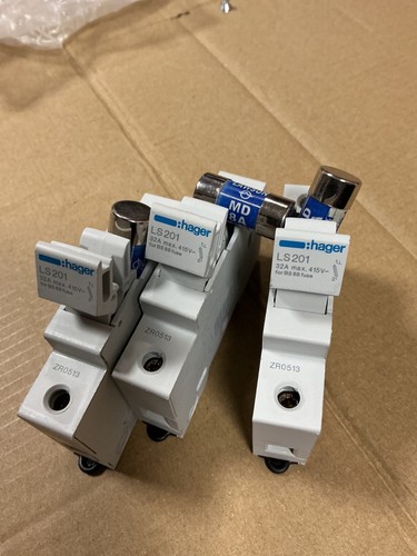 Hager fuse holder 201 3 - fuse,