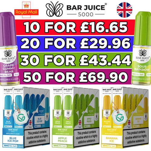 Bar juice 5000 - 10ml, e