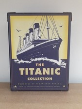 Titanic Artifact Replica Collection Mementos of the Maiden Voyage Boxed Set 1998