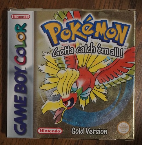 Pokemon gold boxed - pokemon,