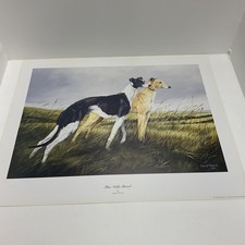 UNFRAMED PRINT GREYHOUNDS The