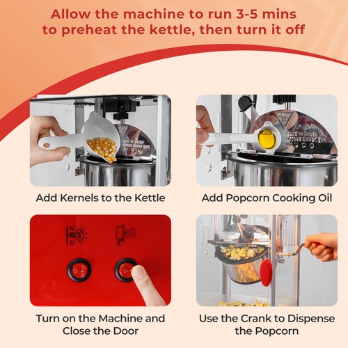 Commercial popcorn machine - commercial,