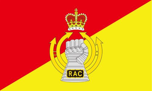 Royal armoured corps - corps, flag